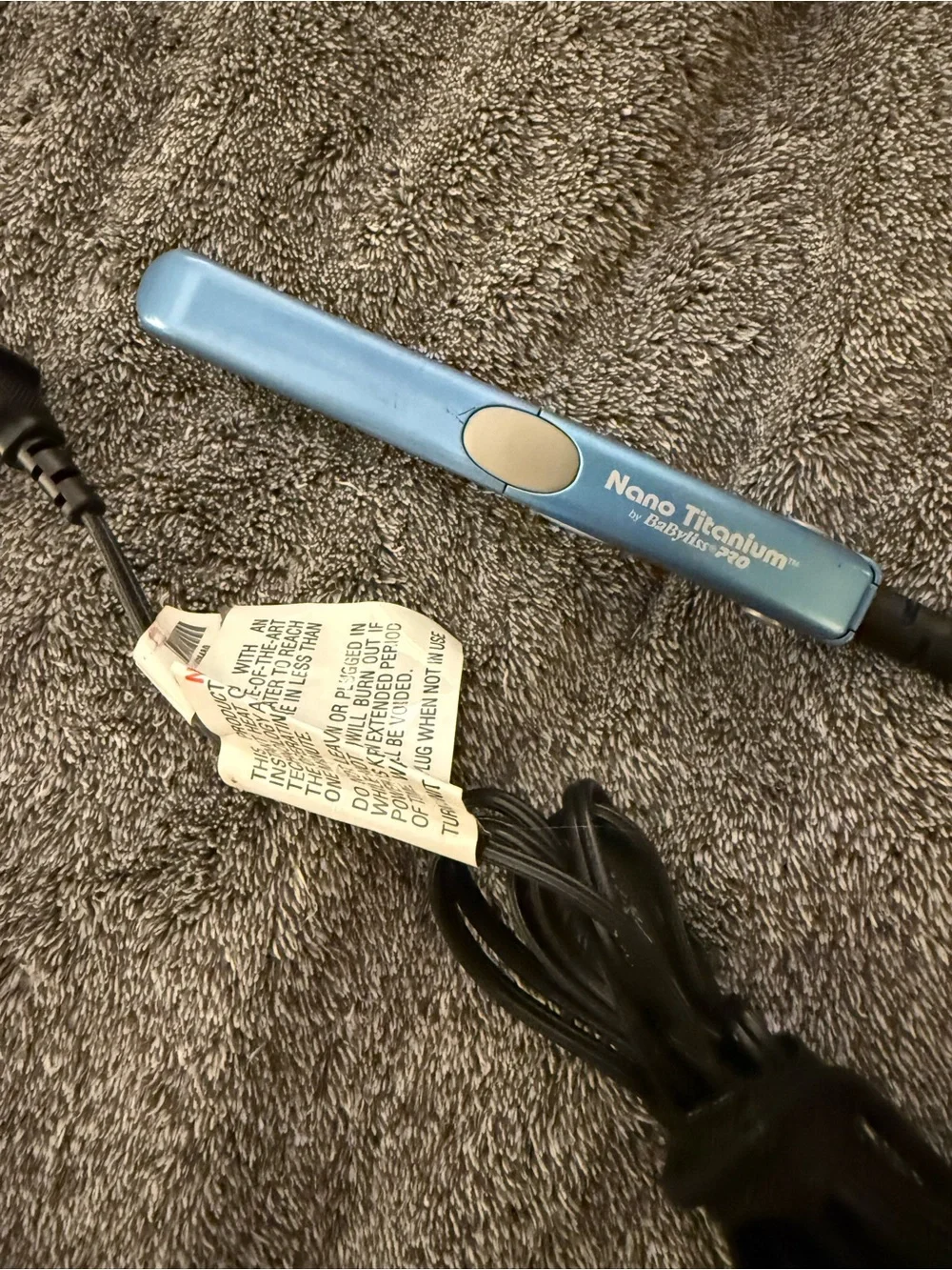 BaByliss Portable Hair Straightener